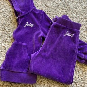 Juicy Couture Velour Sweatsuit- 3T